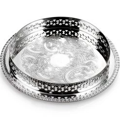Scully & Scully Silverplated Wine Coaster