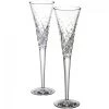 Waterford Wishes Champagne Flutes
