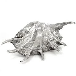 Scully & Scully Sterling Silver Large Spiky Conch Shell