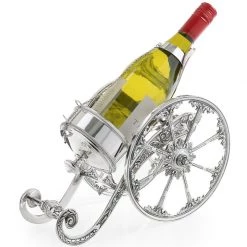 Scully & Scully Silverplated Cannon Champagne Holder