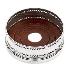 Scully & Scully Sterling Silver Classic Wine Coasters