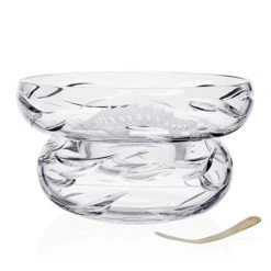 William Yeoward Crystal Persephone Caviar Server & Spoon