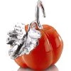 Buccellati Pumpkin Sterling Silver & Murano Glass Placecard Holder