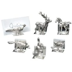 Scully & Scully Sterling Silver Animal Place Card Holders -Tabletop Shop unnamed file 3136