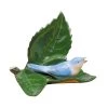 Herend Bird On Leaf Menu Card Holder -Tabletop Shop unnamed file 3141
