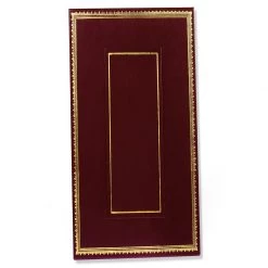 Scully & Scully 9" X 18" Leather Table Seating Arrangers -Tabletop Shop unnamed file 3163