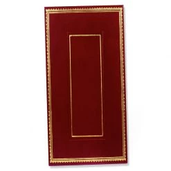 Scully & Scully 9" X 18" Leather Table Seating Arrangers -Tabletop Shop unnamed file 3164