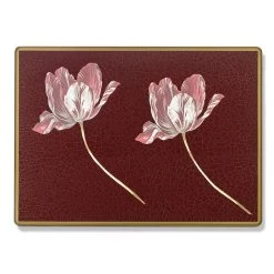 Scully & Scully Tulips Small Glass Placemats