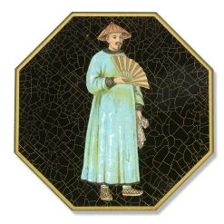 Scully & Scully Mandarin Large Octagonal Glass Mats -Tabletop Shop unnamed file 3192