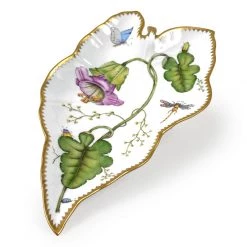 Anna Weatherly Anna Weatherley Purple Flower Leaf Tray