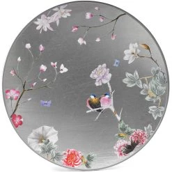 Scully & Scully Silver Japanese Blossoms Round Glass Placemats -Tabletop Shop unnamed file 3211