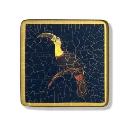 Scully & Scully Azure Blue Jungle Birds Placemats & Coasters -Tabletop Shop unnamed file 3281