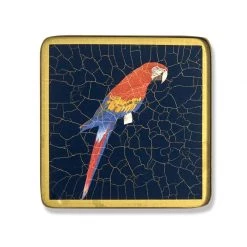 Scully & Scully Azure Blue Jungle Birds Placemats & Coasters -Tabletop Shop unnamed file 3291