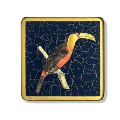 Scully & Scully Azure Blue Jungle Birds Placemats & Coasters -Tabletop Shop unnamed file 3293