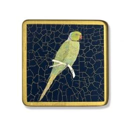 Scully & Scully Azure Blue Jungle Birds Placemats & Coasters -Tabletop Shop unnamed file 3294