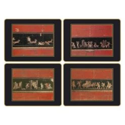 Scully & Scully New Pompeii Mats & Coasters -Tabletop Shop unnamed file 3316