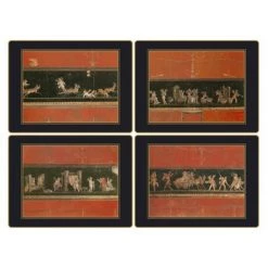 Scully & Scully New Pompeii Mats & Coasters -Tabletop Shop unnamed file 3318