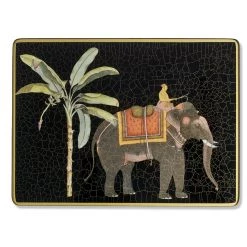 Scully & Scully Indian Elephant With Palm Tree Placemats & Coasters -Tabletop Shop unnamed file 3325