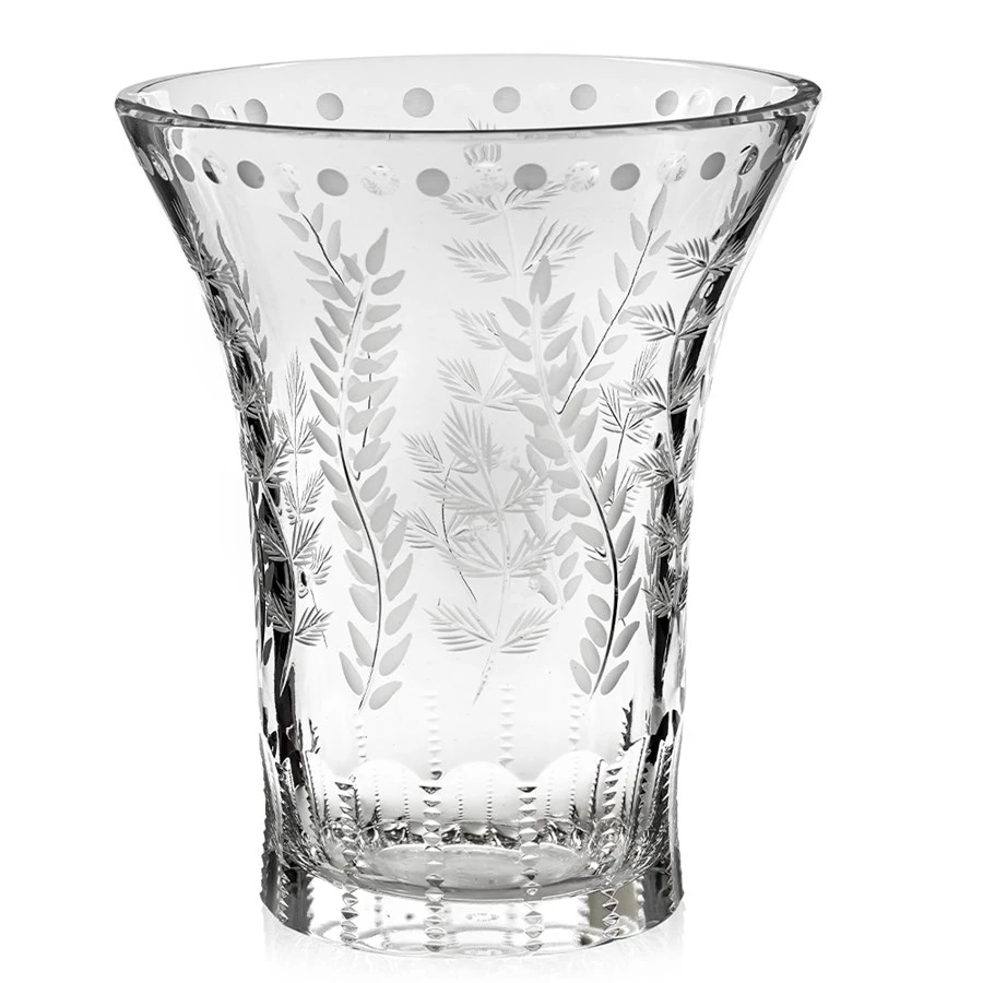 William Yeoward Crystal Fern Vases 6 William Yeoward Crystal Fern Vases - Image 4