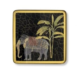 Scully & Scully Indian Elephant With Palm Tree Placemats & Coasters -Tabletop Shop unnamed file 3338
