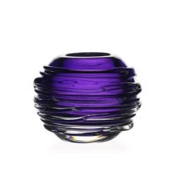 William Yeoward Studio Miranda Globe Vases Amethyst