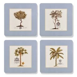 Scully & Scully Exotic Palm Mats & Coasters