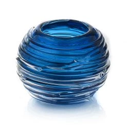 William Yeoward Studio Miranda Globe Vases Aqua