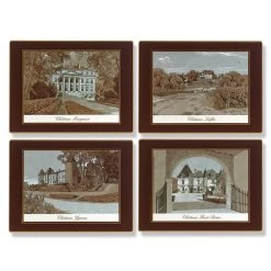 Scully & Scully Warrender Chateaux Mats & Coasters -Tabletop Shop unnamed file 3422