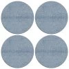 Scully & Scully Shagreen Design Round Mats & Coasters 2 Scully & Scully Shagreen Design Round Mats & Coasters -Tabletop Shop unnamed file 3464