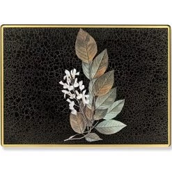Scully & Scully Exotic Flowers Rectangular Glass Placemats -Tabletop Shop unnamed file 3471