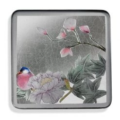 Scully & Scully Silver Japanese Blossoms Rectangular Glass Placemats & Coasters -Tabletop Shop unnamed file 3477