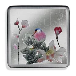 Scully & Scully Silver Japanese Blossoms Rectangular Glass Placemats & Coasters -Tabletop Shop unnamed file 3478