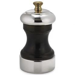 Scully & Scully Contrast Sterling Silver Salt & Pepper Mills