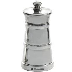 Scully & Scully Sterling Silver-Banded Salt & Pepper Mills