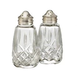 Waterford Lismore Tall Salt & Pepper Shaker Set