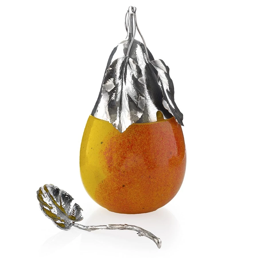 Buccellati Sterling Silver & Murano Glass Fruit Jam Jars 5 Buccellati Sterling Silver & Murano Glass Fruit Jam Jars - Image 3