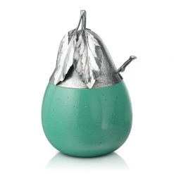 Buccellati Sterling Silver & Murano Glass Fruit Jam Jars 12 Buccellati Sterling Silver & Murano Glass Fruit Jam Jars -Tabletop Shop unnamed file 3553