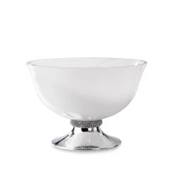 Buccellati Caviar Sterling Silver & Opaline Murano Glass Bowls 7 Buccellati Caviar Sterling Silver & Opaline Murano Glass Bowls -Tabletop Shop unnamed file 356