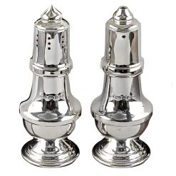 Scully & Scully Sterling Silver Salt & Pepper Set