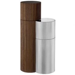 Puiforcat Granville Silverplated Pepper & Salt Grinder Set