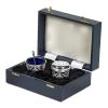 Scully & Scully Sterling Silver Pierced Salt & Pepper Set