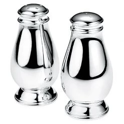 Christofle Albi Silverplated Salt And Pepper Set