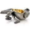 Scully & Scully Silverplated Frog & Snail Salt Cellar With Spoon 1 Scully & Scully Silverplated Frog & Snail Salt Cellar With Spoon -Tabletop Shop unnamed file 3610