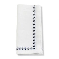 Scully & Scully Herringbone Linen Napkin