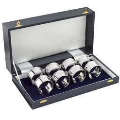 Scully & Scully Sterling Silver Napkin Rings