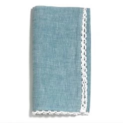 Scully & Scully Linen Lace Edge Napkins -Tabletop Shop unnamed file 3692