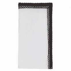 Scully & Scully Linen Lace Edge Napkins -Tabletop Shop unnamed file 3693