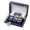 Scully & Scully Sterling Silver Engine-Turned Napkin Rings, Boxed Set Of Six