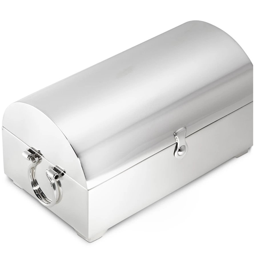 Scully & Scully Sterling Silver Jewelry Casket 3 Scully & Scully Sterling Silver Jewelry Casket