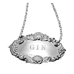 Scully & Scully Sterling Silver Shell & Grape Decanter Label -Tabletop Shop unnamed file 3752